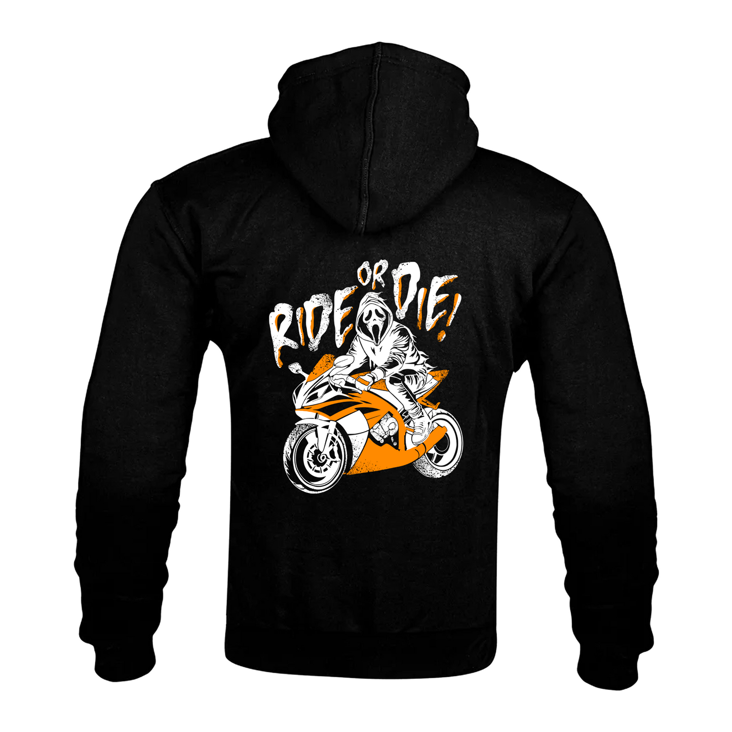 "RIDE OR DIE" Kevlar Armoured Zip Hoodie