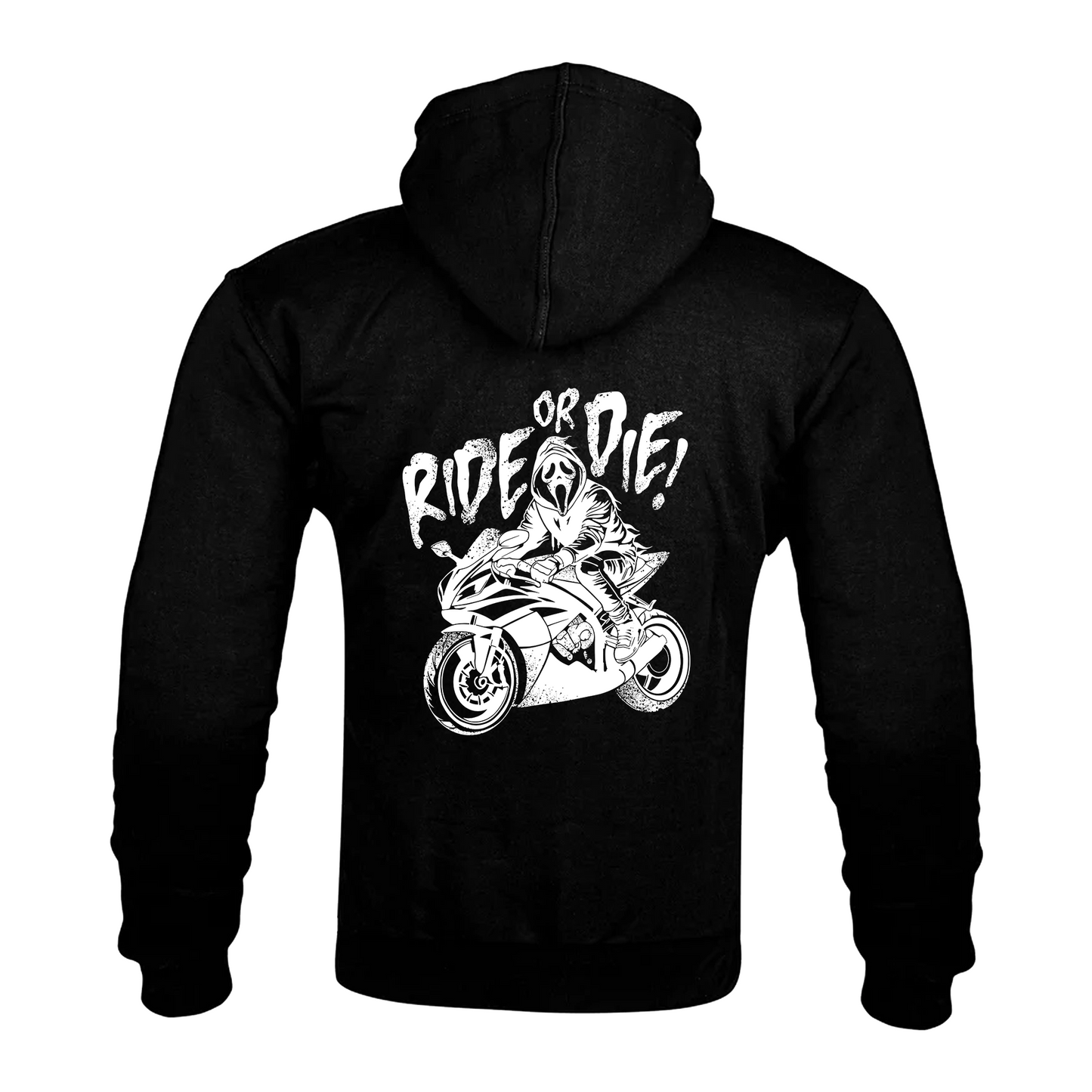 "RIDE OR DIE" Kevlar Armoured Zip Hoodie