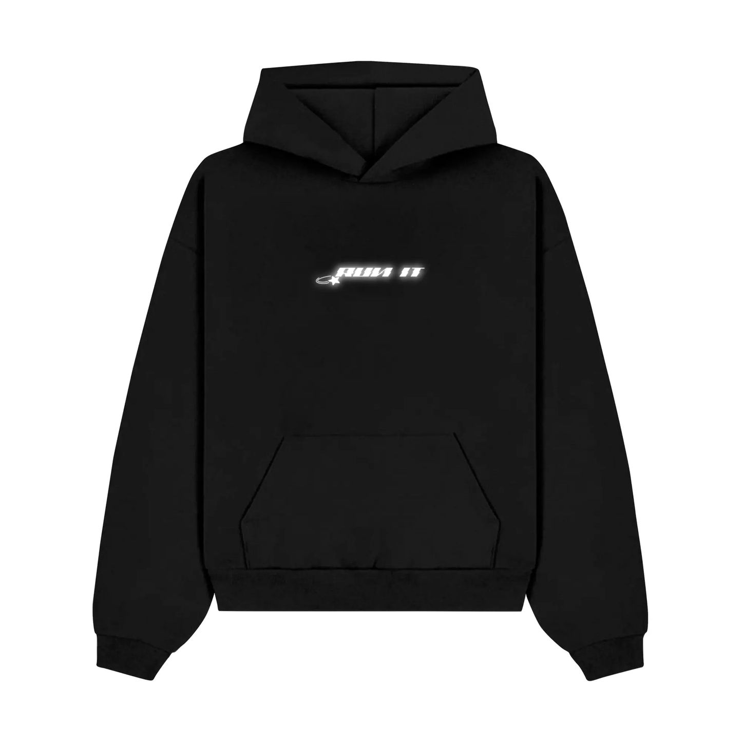 "EVERYTHING I LOVE IS EITHER ILLEGAL, EXPENSIVE OR BLONDE" Hoodie front