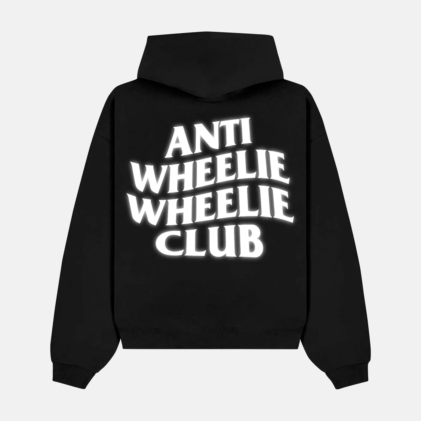 Preview of your personalised ANTI WHEELIE WHEELIE CLUB Hoodie