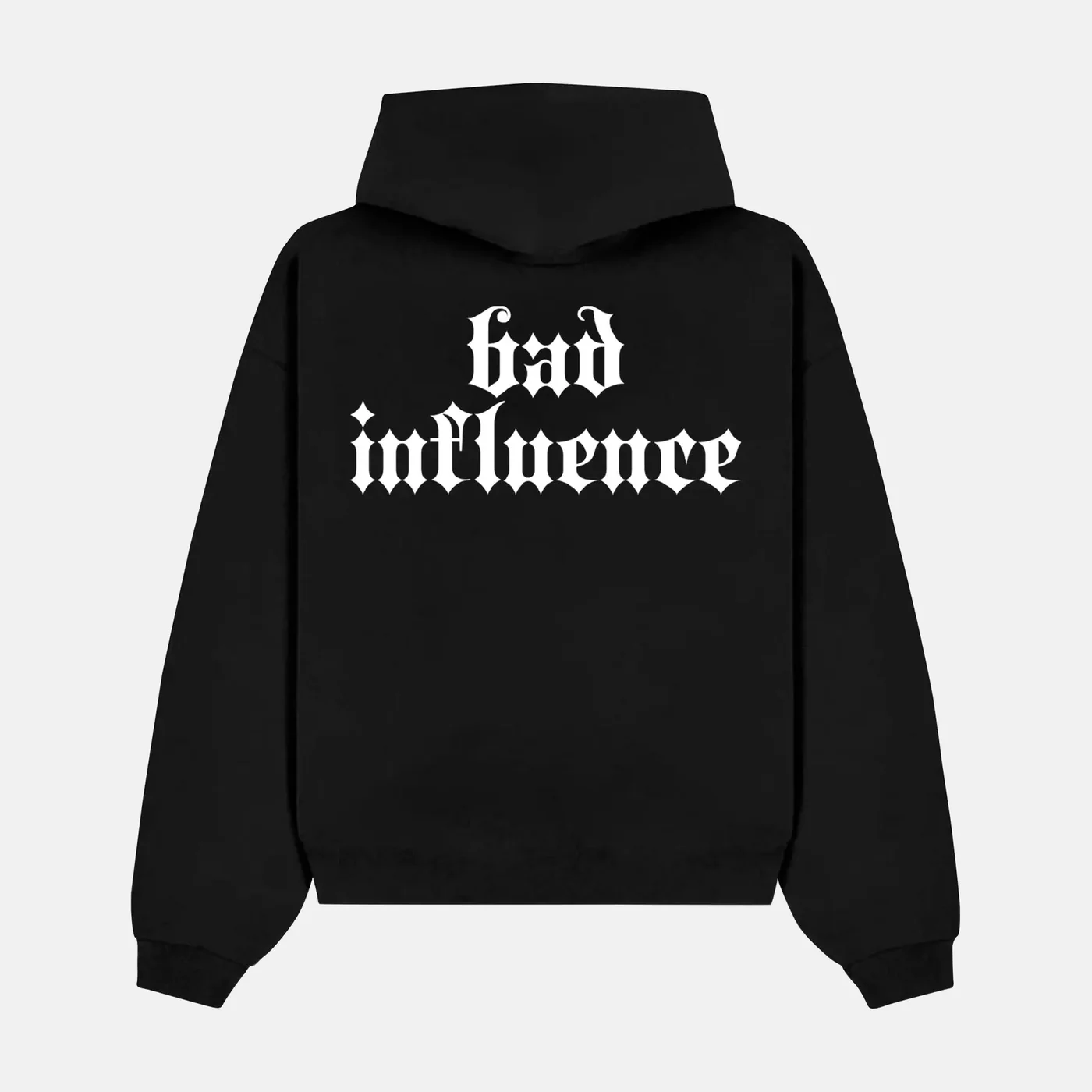 Preview of your personalised BAD INFLUENCE Hoodie