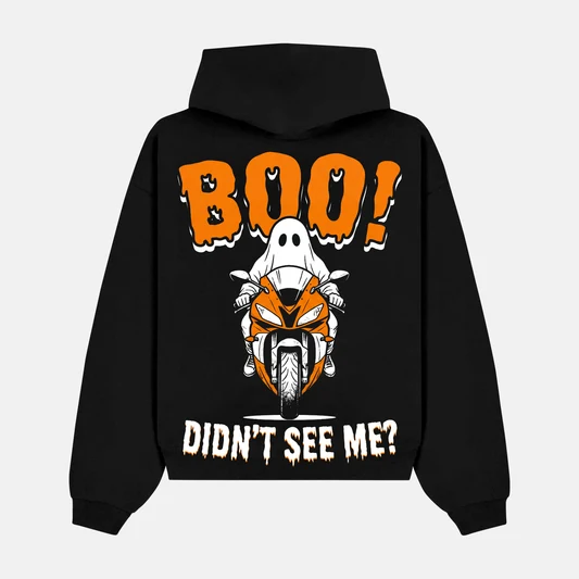 BOO! DIDN'T SEE ME? GHOST RIDER Hoodie back