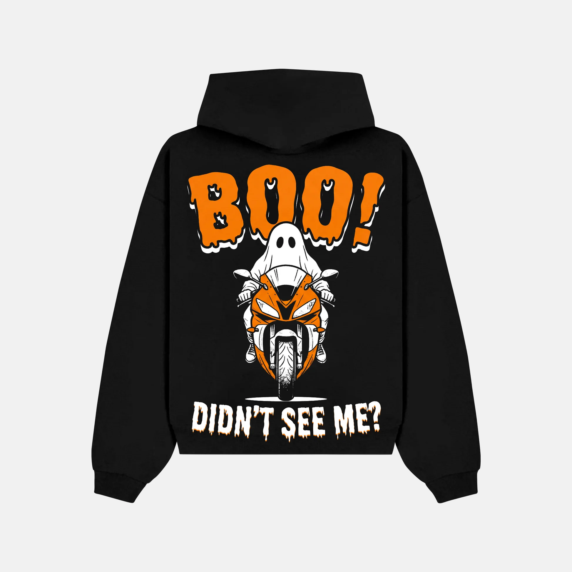 BOO! DIDN'T SEE ME? GHOST RIDER Hoodie back