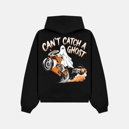 CAN'T CATCH A GHOST Hoodie back