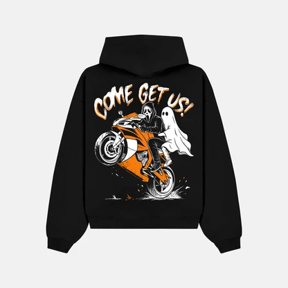 COME GET US! Hoodie back
