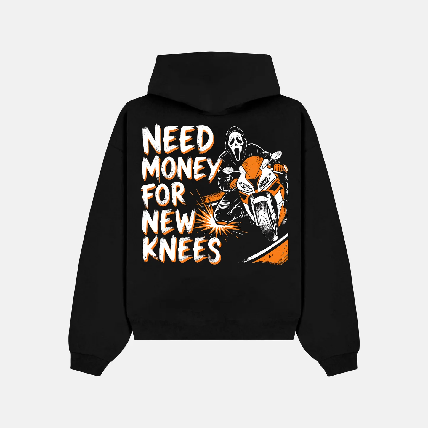 NEED MONEY FOR NEW KNEES Hoodie back
