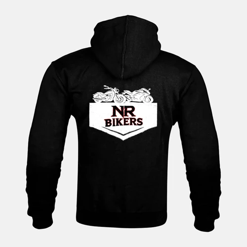NR Bikers Collective Kevlar Armoured Zip Hoodie