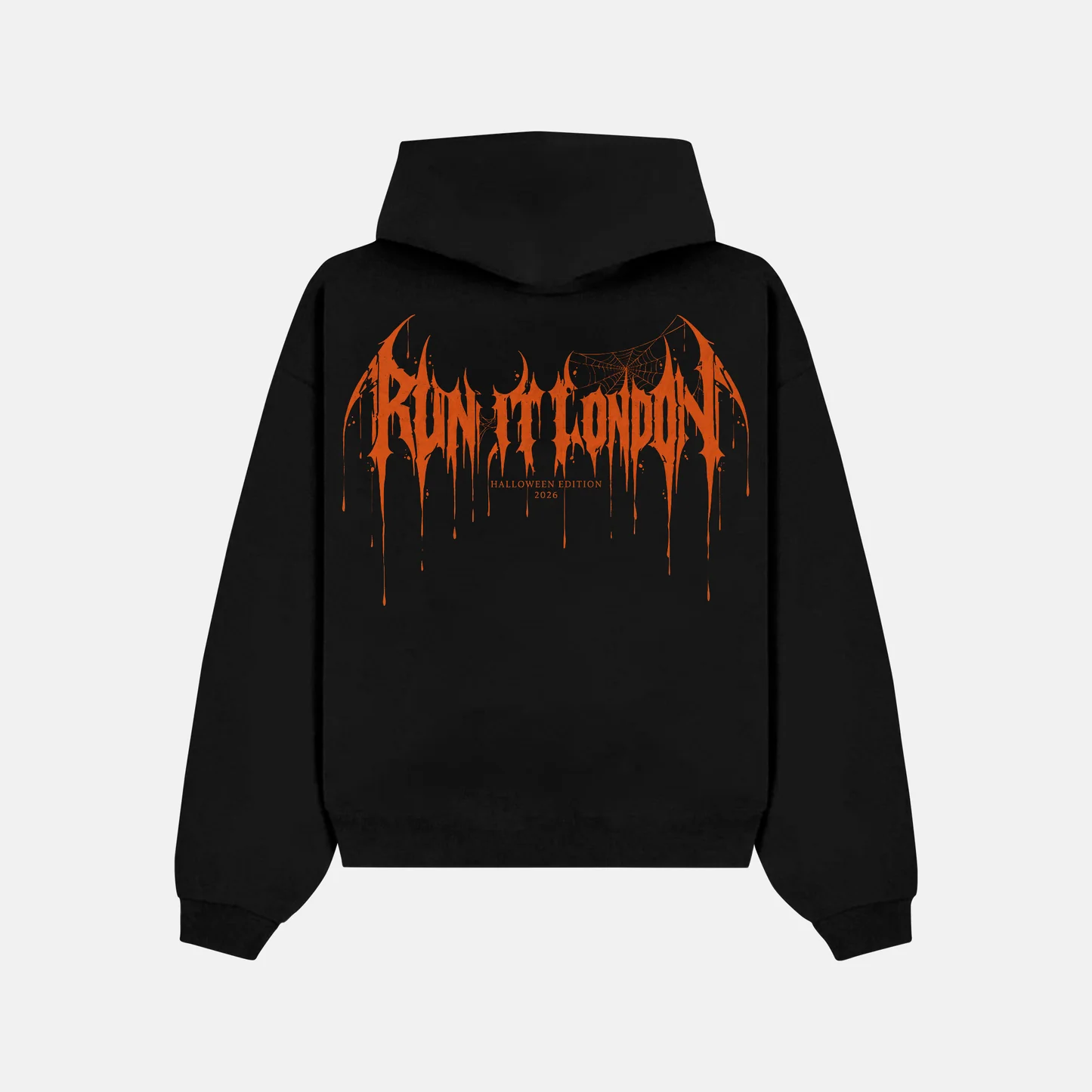 CYBERSIGIL HALLOWEEN EDITION Hoodie Orange back