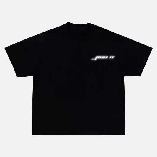 Reflective print on a t-shirt