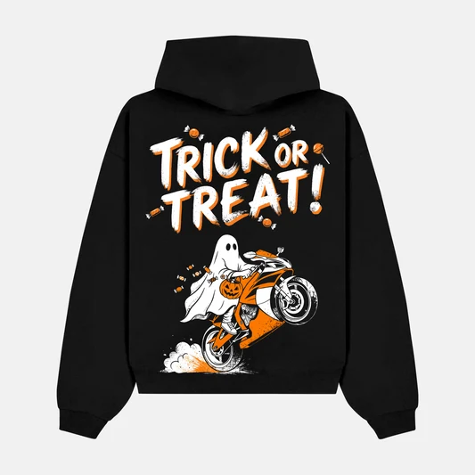 TRICK OR TREAT! Hoodie back