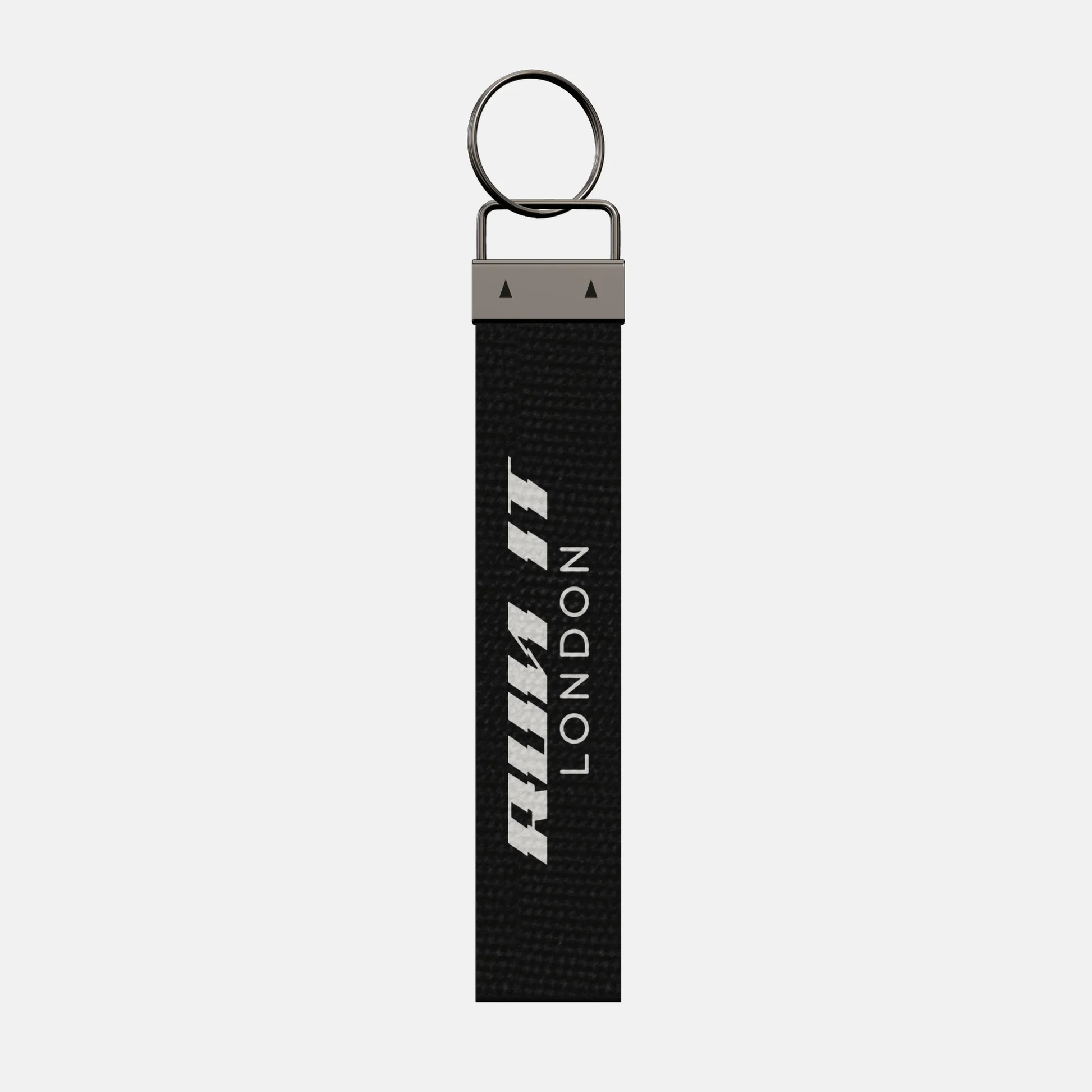 Personalised Keychain, back: RUN IT LONDON logo