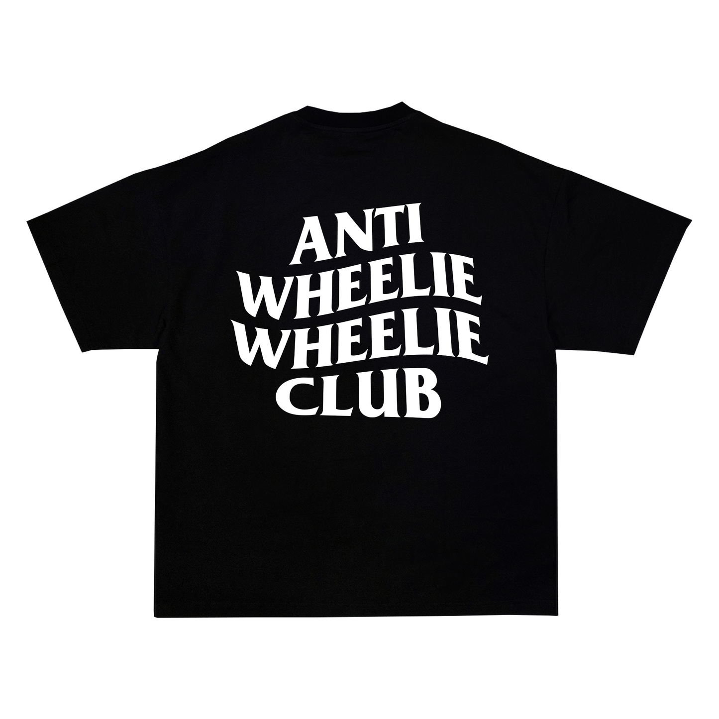 "Anti Wheelie Wheelie Club" Tee