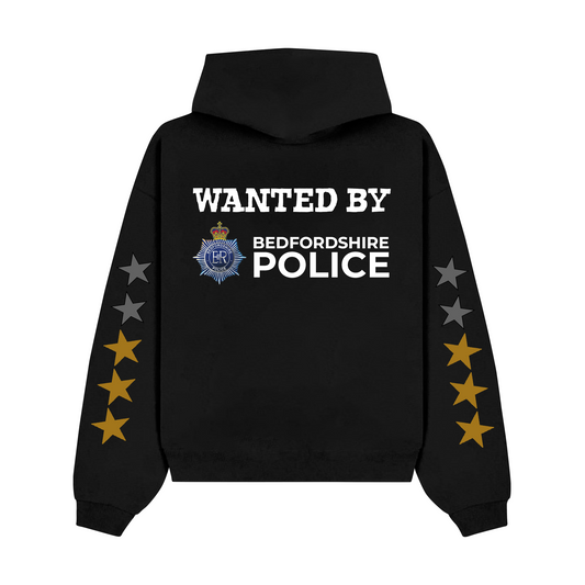 "Wanted by Bedfordshire Police" Hoodie