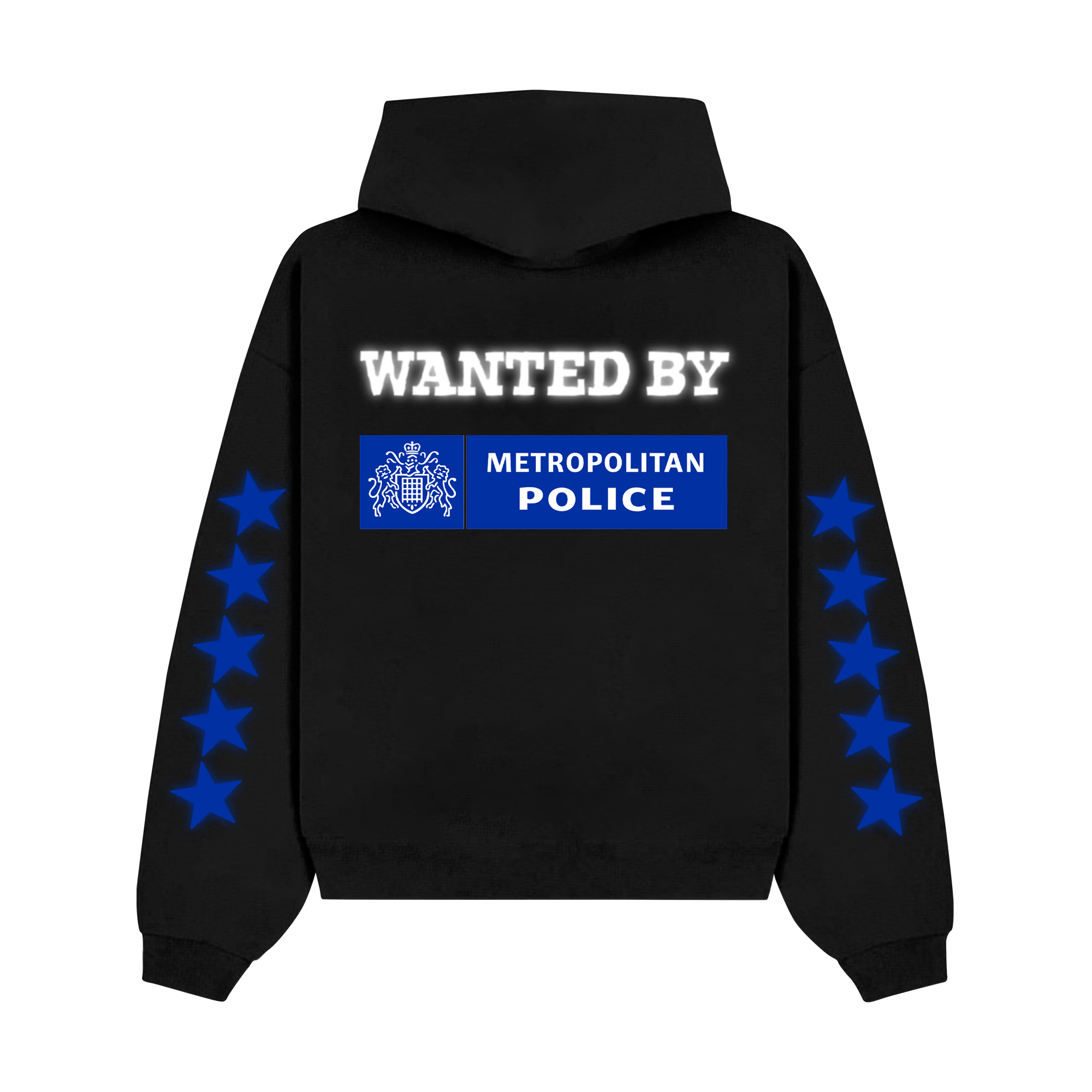 "Wanted by Metropolitan Police" Hoodie