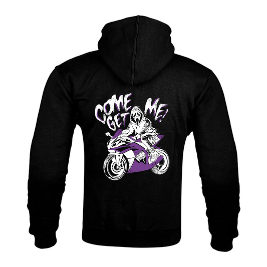 "COME GET ME" Kevlar Armoured Zip Hoodie