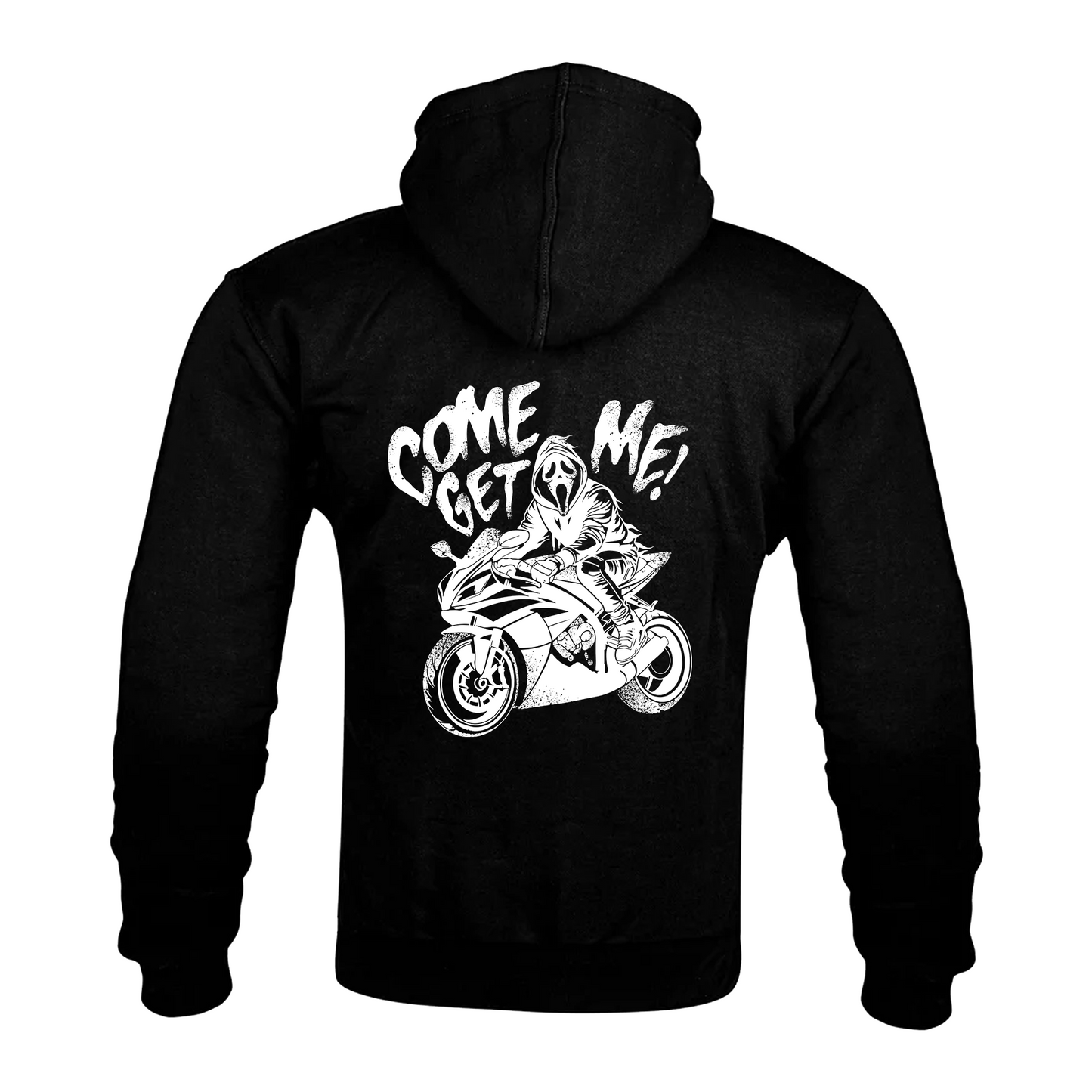 "COME GET ME" Kevlar Armoured Zip Hoodie