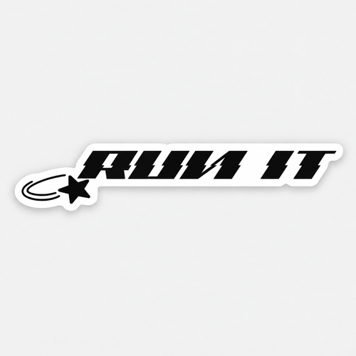 RunIt Logo Sticker