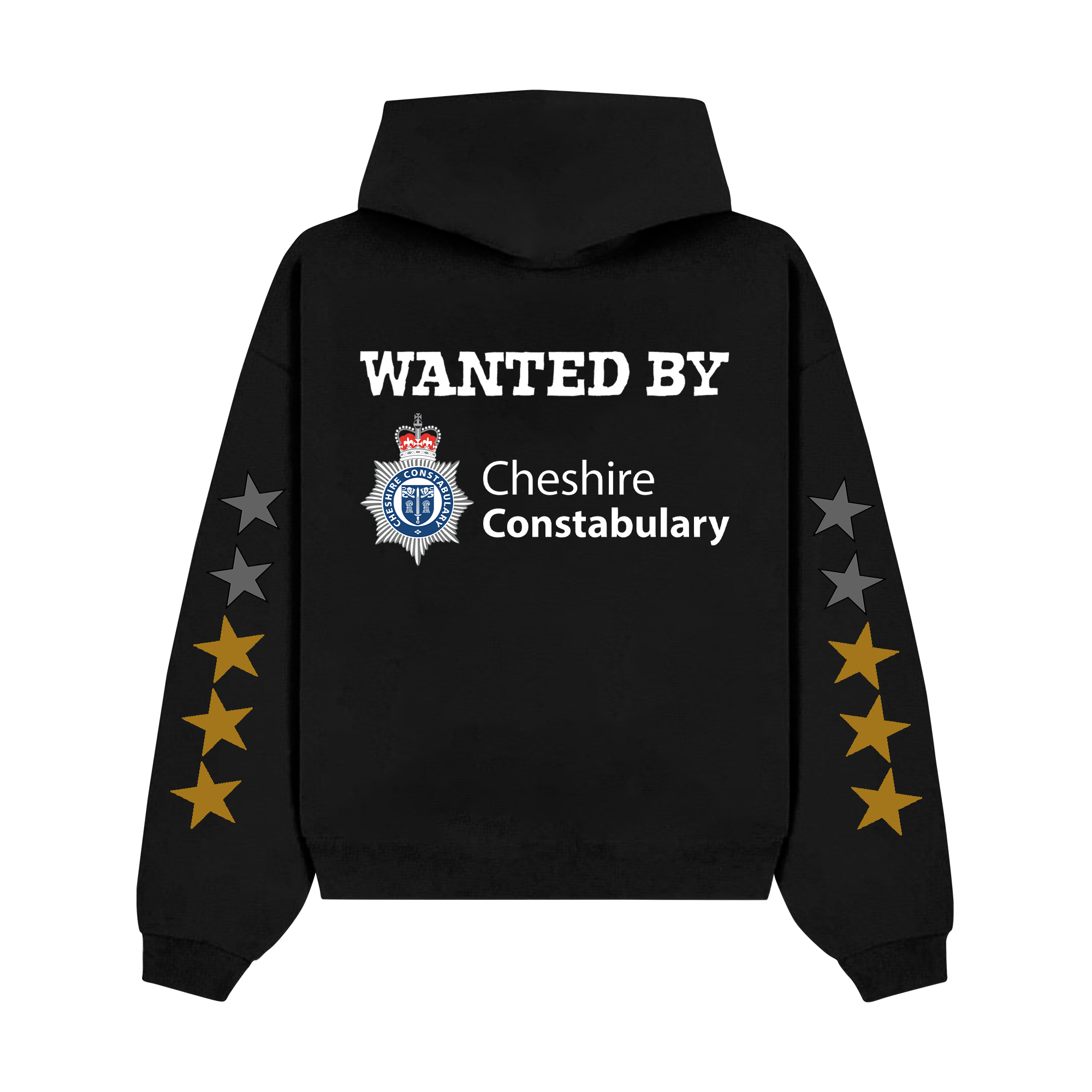 "Wanted by Cheshire Constabulary" Hoodie