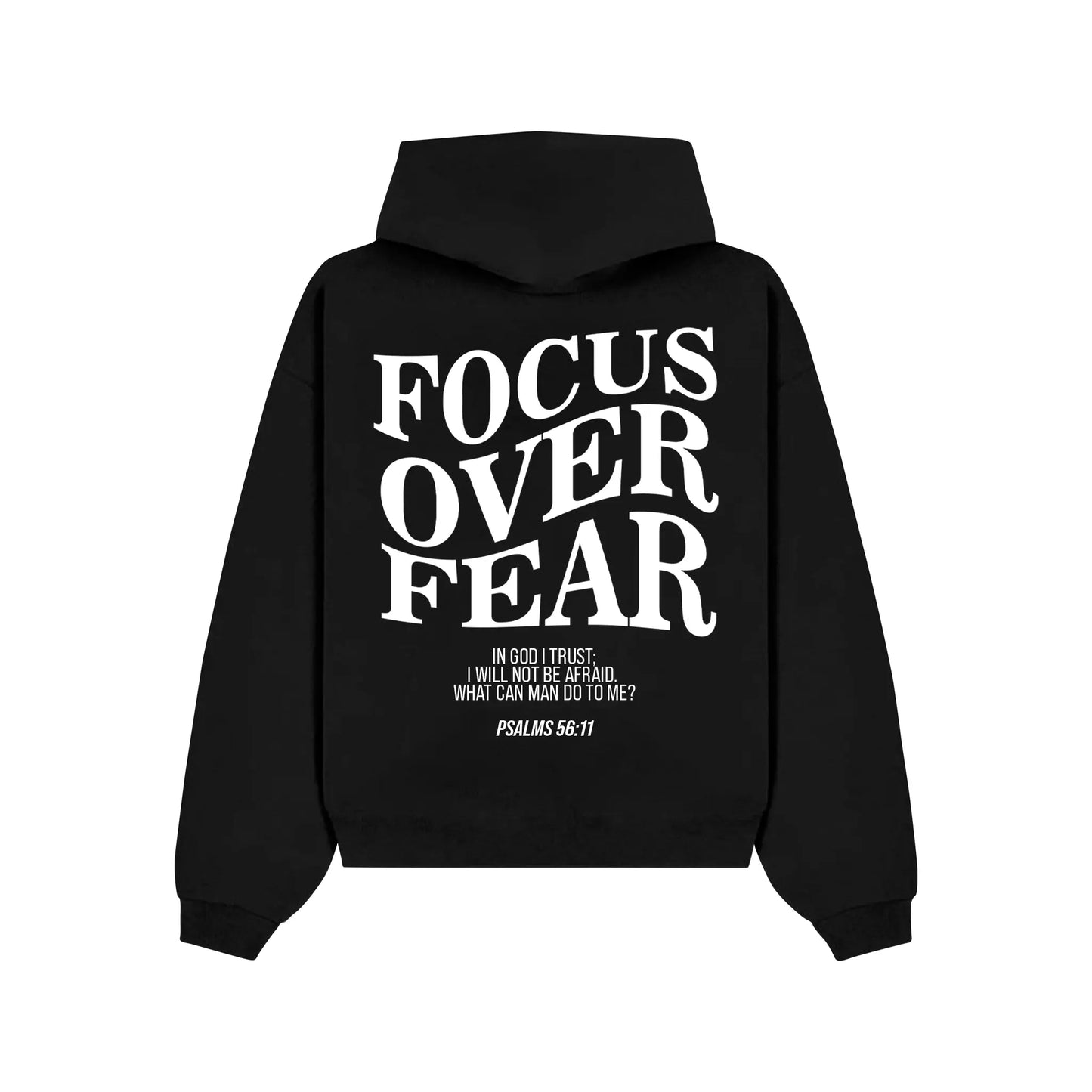 "FOCUS OVER FEAR" Hoodie RunIt!