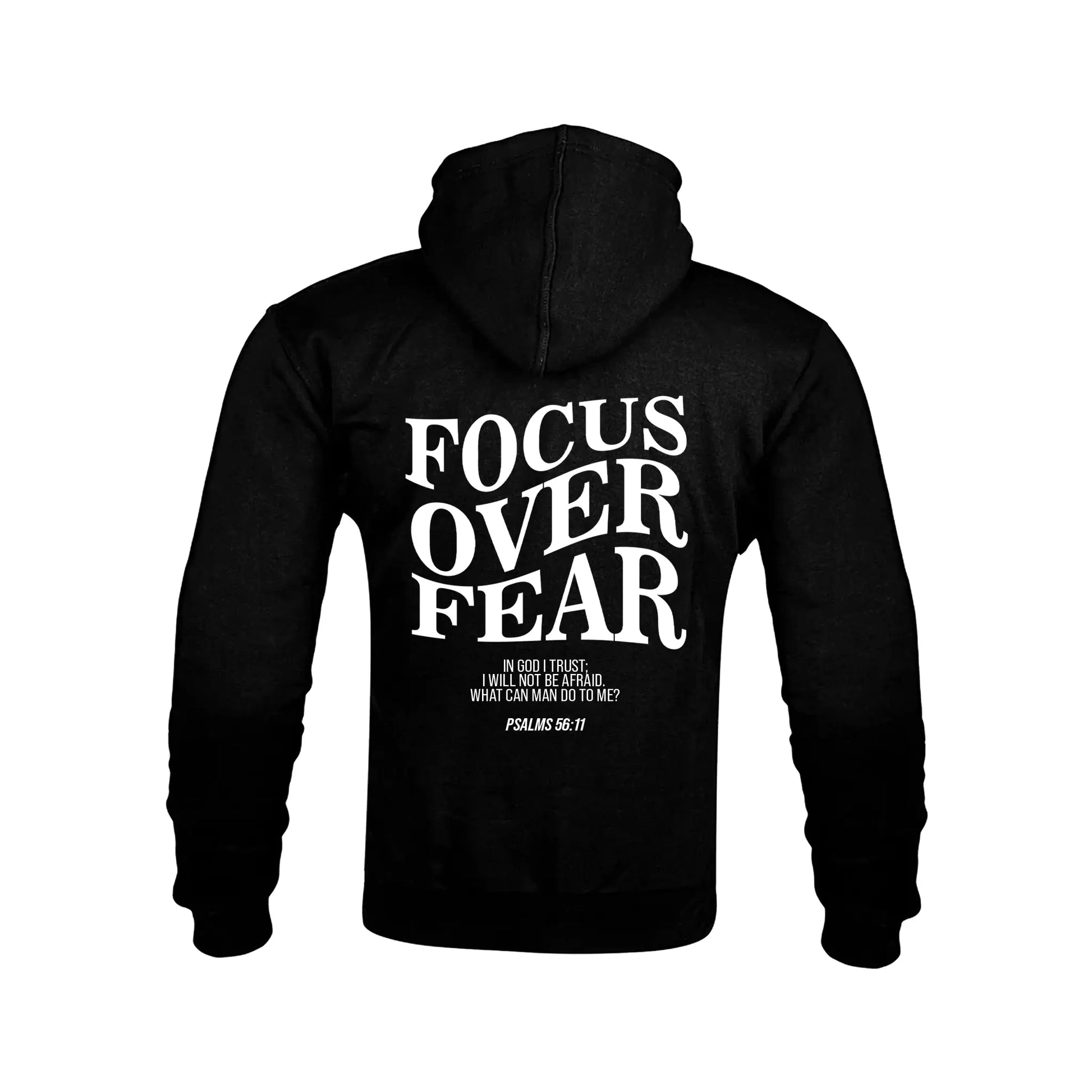 "FOCUS OVER FEAR" Kevlar Armoured Zip Hoodie RunIt!