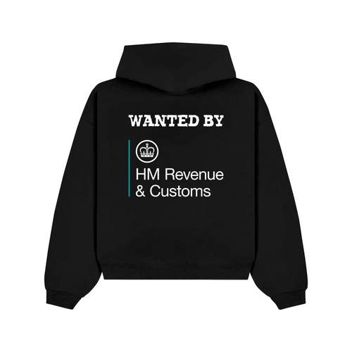 "Wanted by HMRC" Hoodie