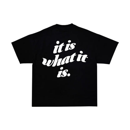"IS IT WHAT IT IS" Tee RunIt!