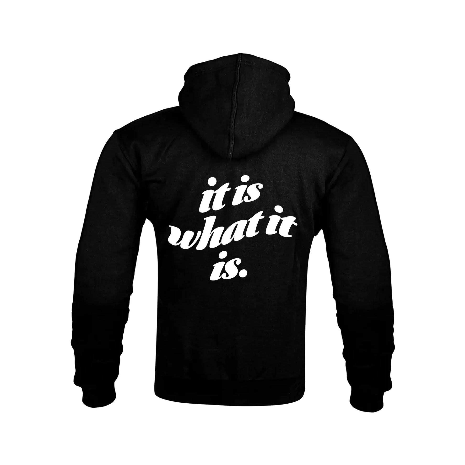 "IT IS WHAT IT IS" Kevlar Armoured Zip Hoodie RunIt!