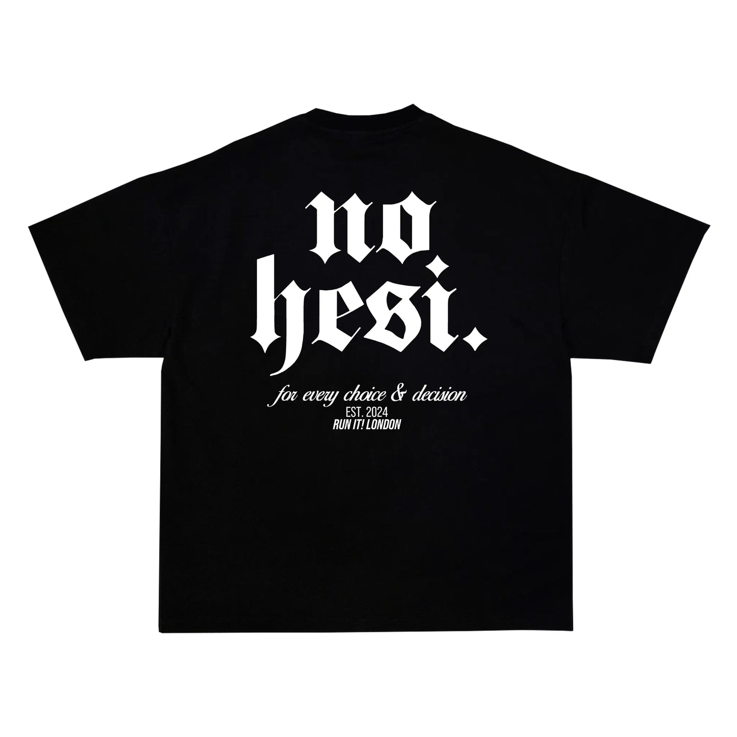 "NO HESI" Tee RunIt!