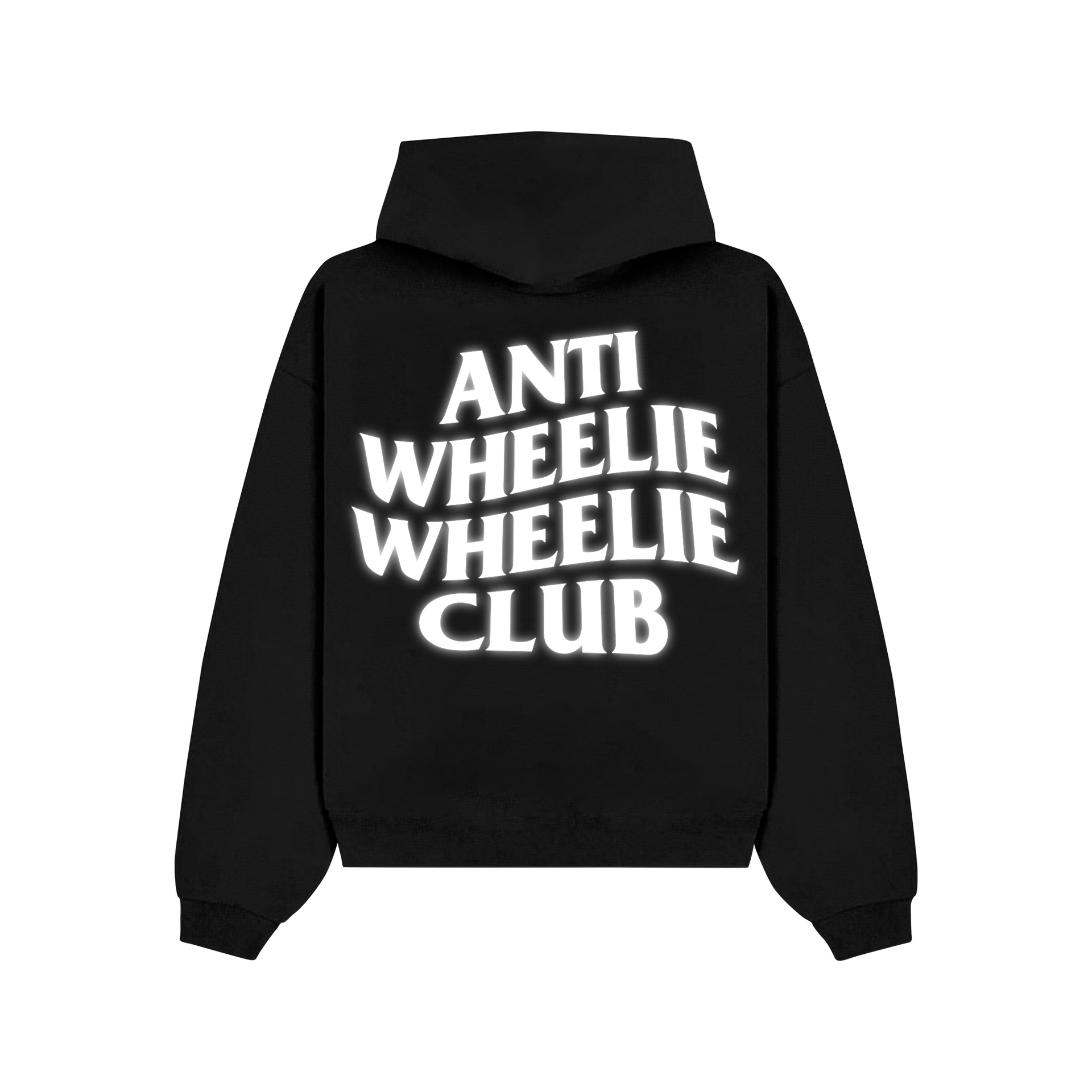 "ANTI WHEELIE WHEELIE CLUB" Hoodie