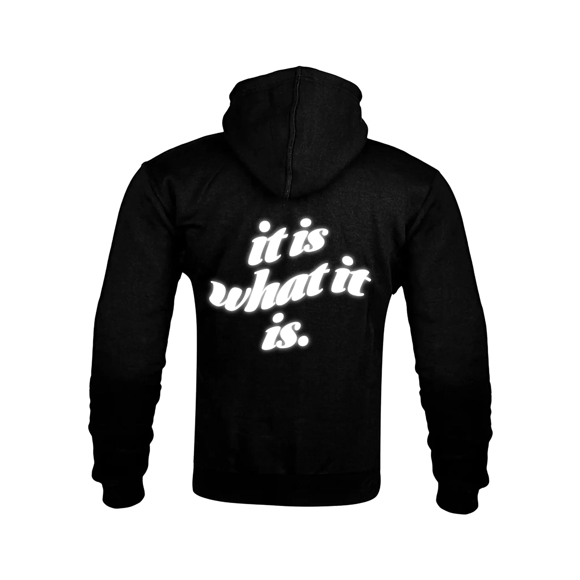 "IT IS WHAT IT IS" Kevlar Armoured Zip Hoodie RunIt!