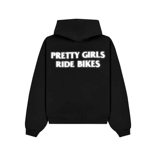 "PRETTY GIRLS RIDE BIKES" Hoodie RunIt!