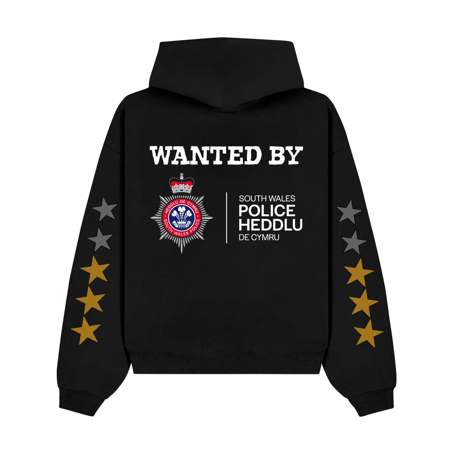 "Wanted by South Wales Police" Hoodie