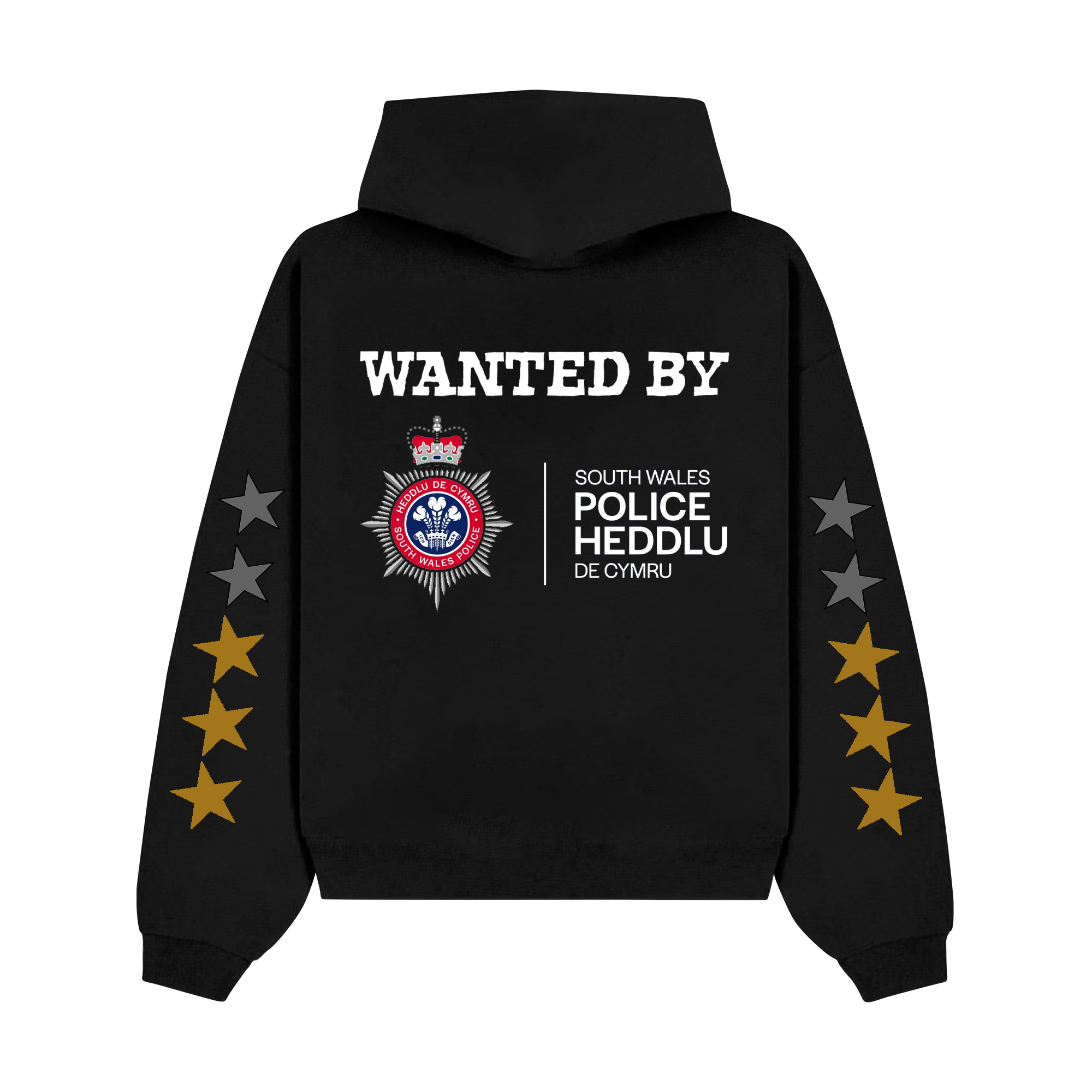 "Wanted by South Wales Police" Hoodie