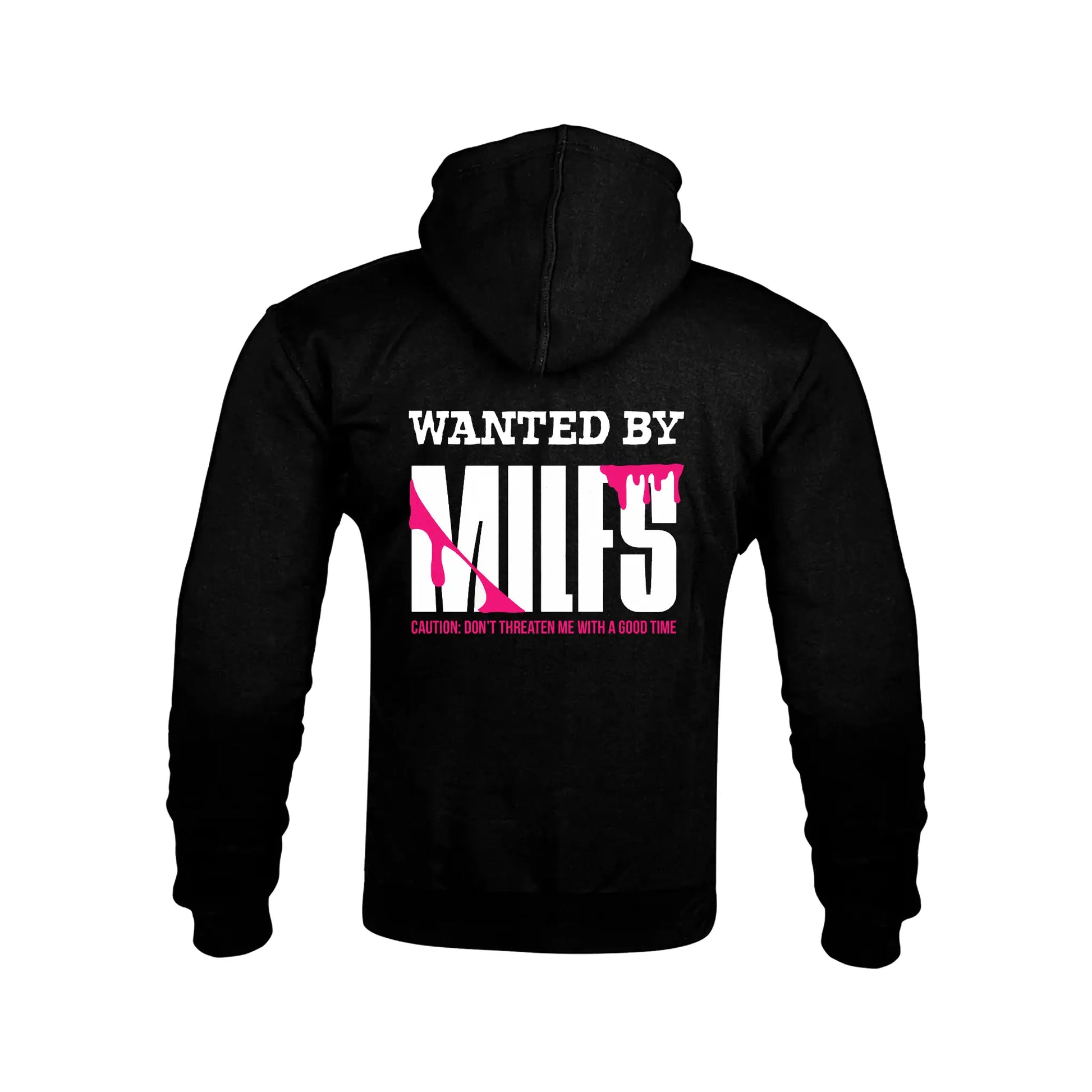 "WANTED BY MILFS" Kevlar Armoured Zip Hoodie RunIt!