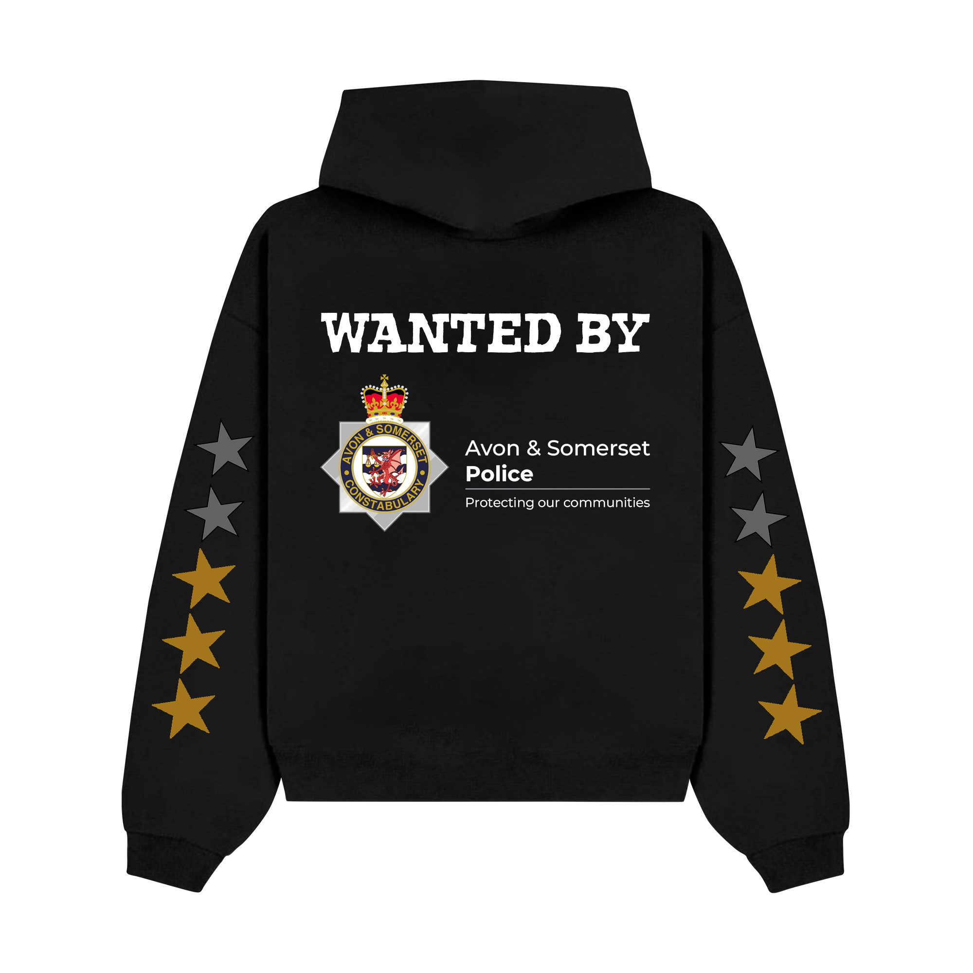 "Wanted by Avon & Somerset Police" Hoodie