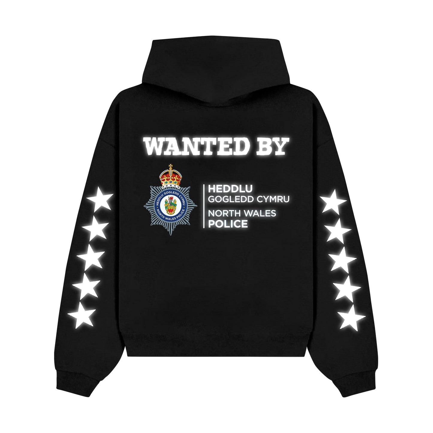 "Wanted by North Wales" Hoodie