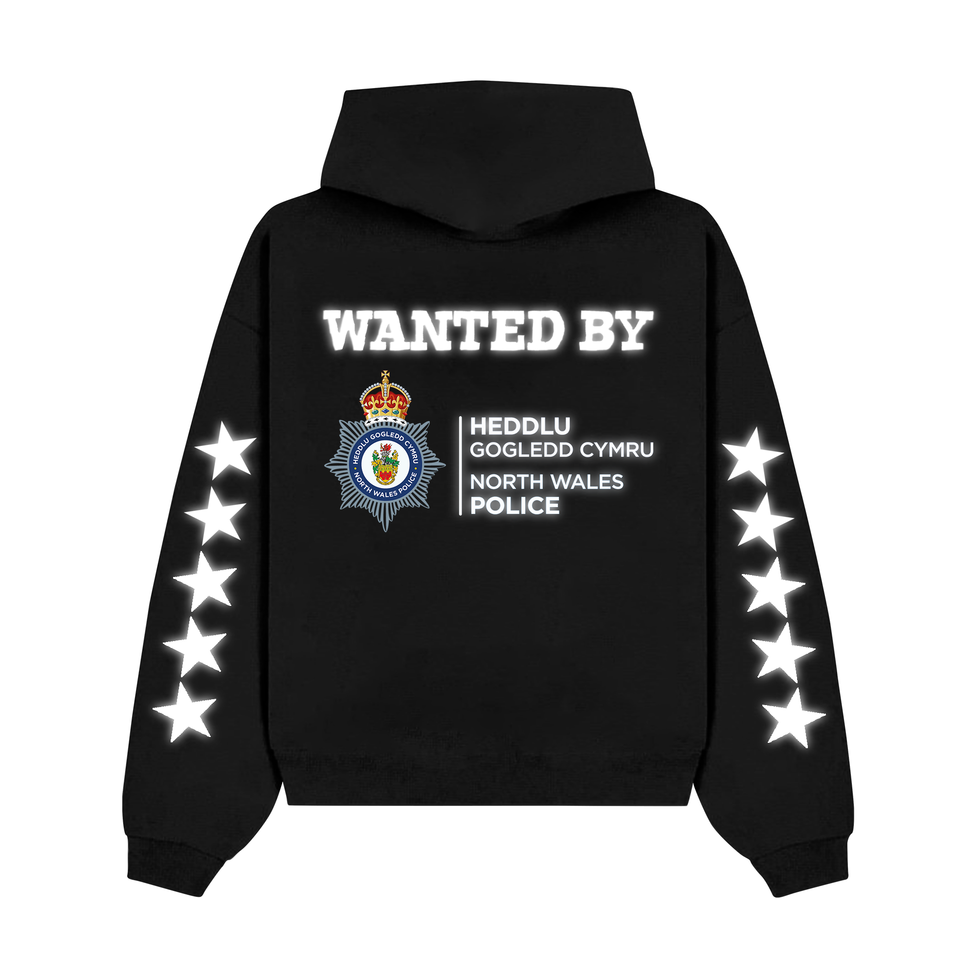 "Wanted by North Wales" Hoodie