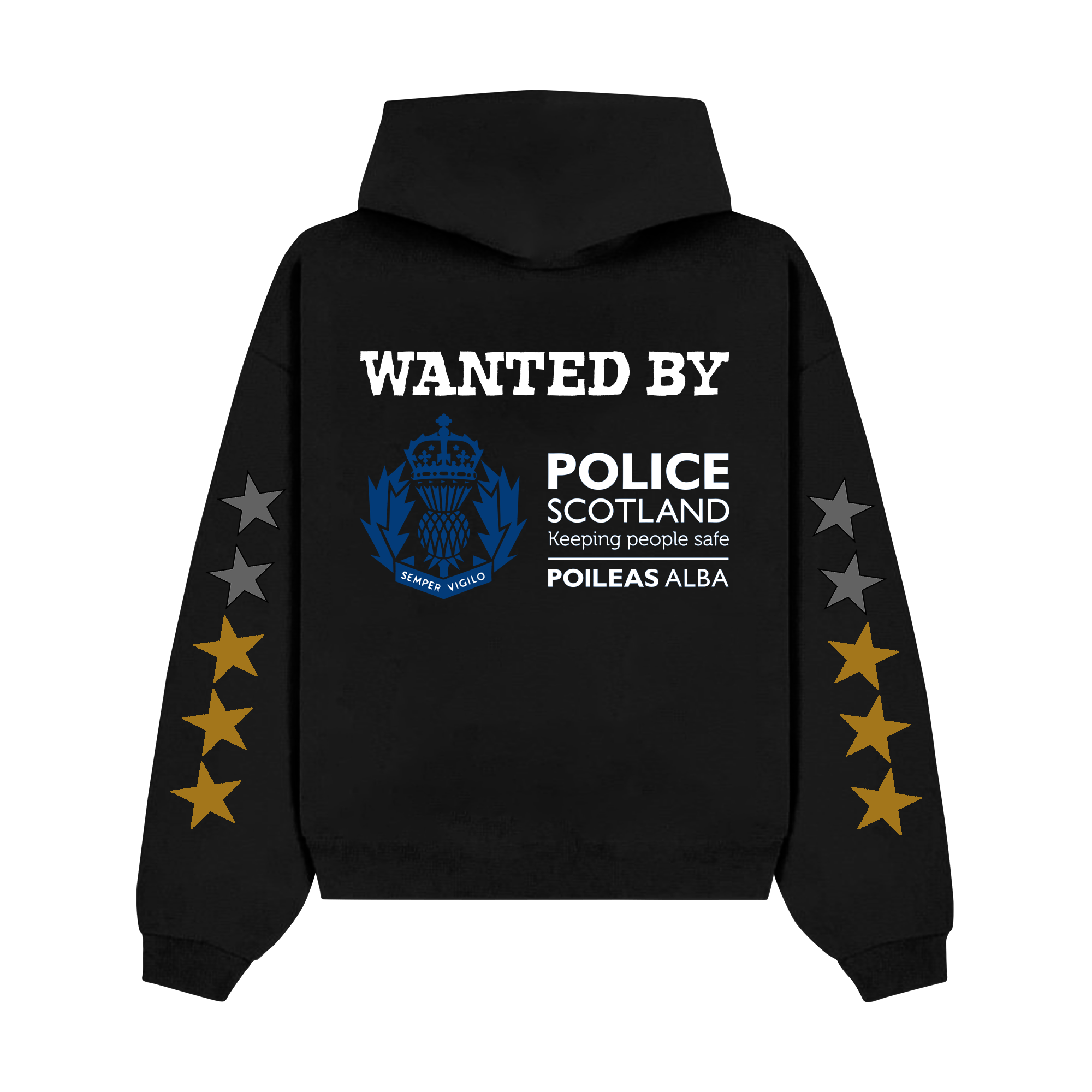 "Wanted by Police Scotland" Hoodie