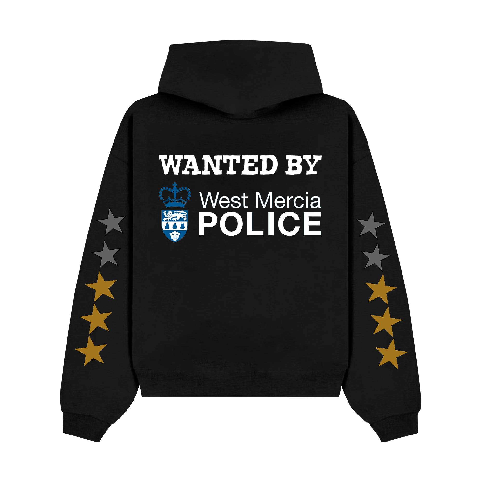 "Wanted by West Mercia Police" Hoodie