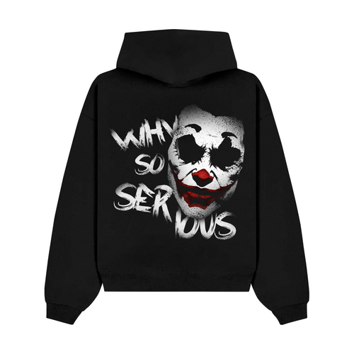 "WHY SO SERIOUS" JOKER Hoodie
