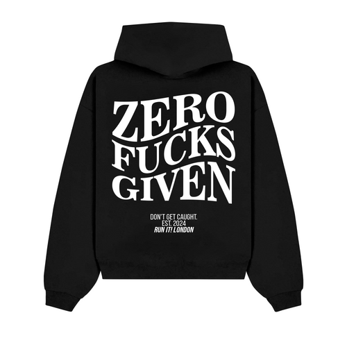 "ZERO F#CKS GIVEN" Hoodie