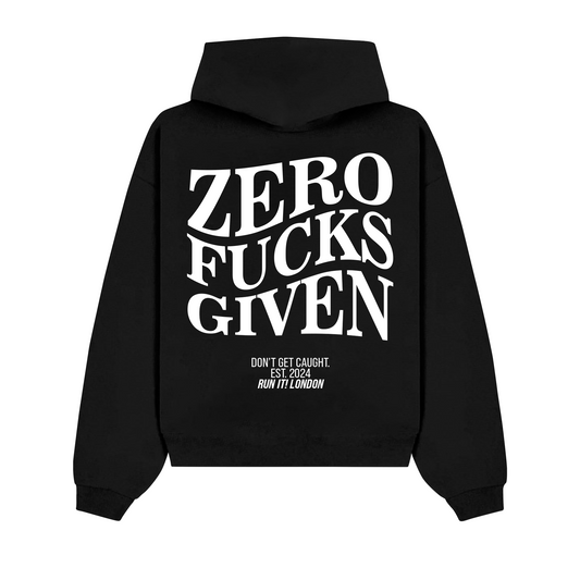 "ZERO F#CKS GIVEN" Hoodie