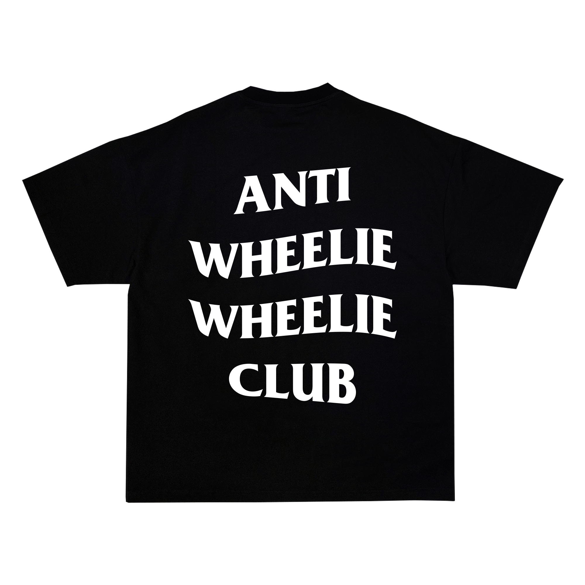 "Anti Wheelie Wheelie Club" Tee