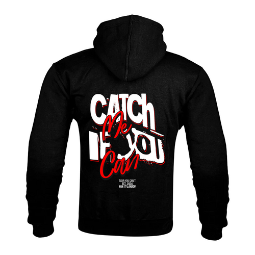 "CATCH ME IF YOU CAN" Kevlar Armoured Zip Hoodie
