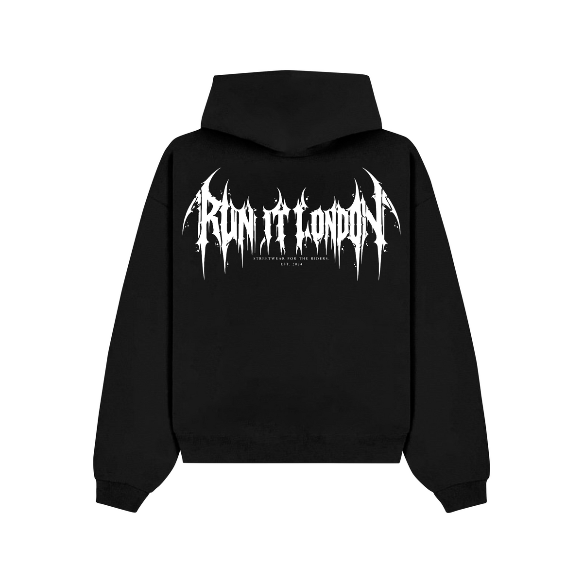 "CYBERSIGIL" Hoodie back-non-reflective