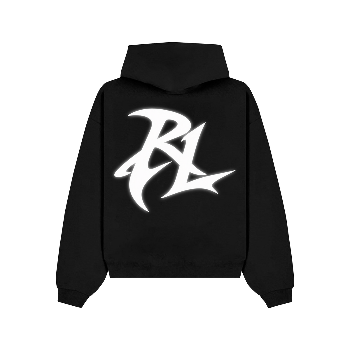 "RUN IT MONOGRAM" Hoodie back