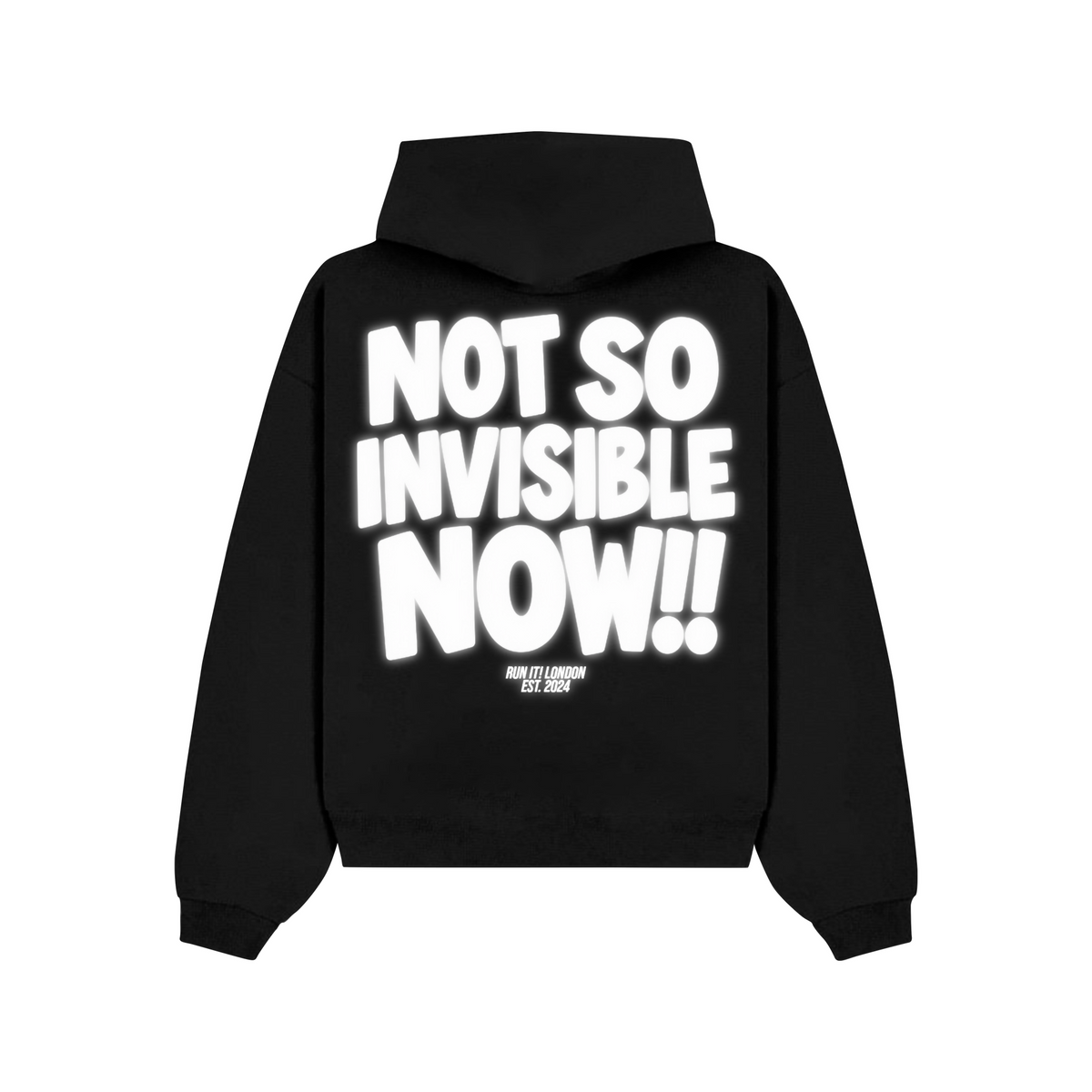 NOT SO INVISIBLE NOW Hoodie back