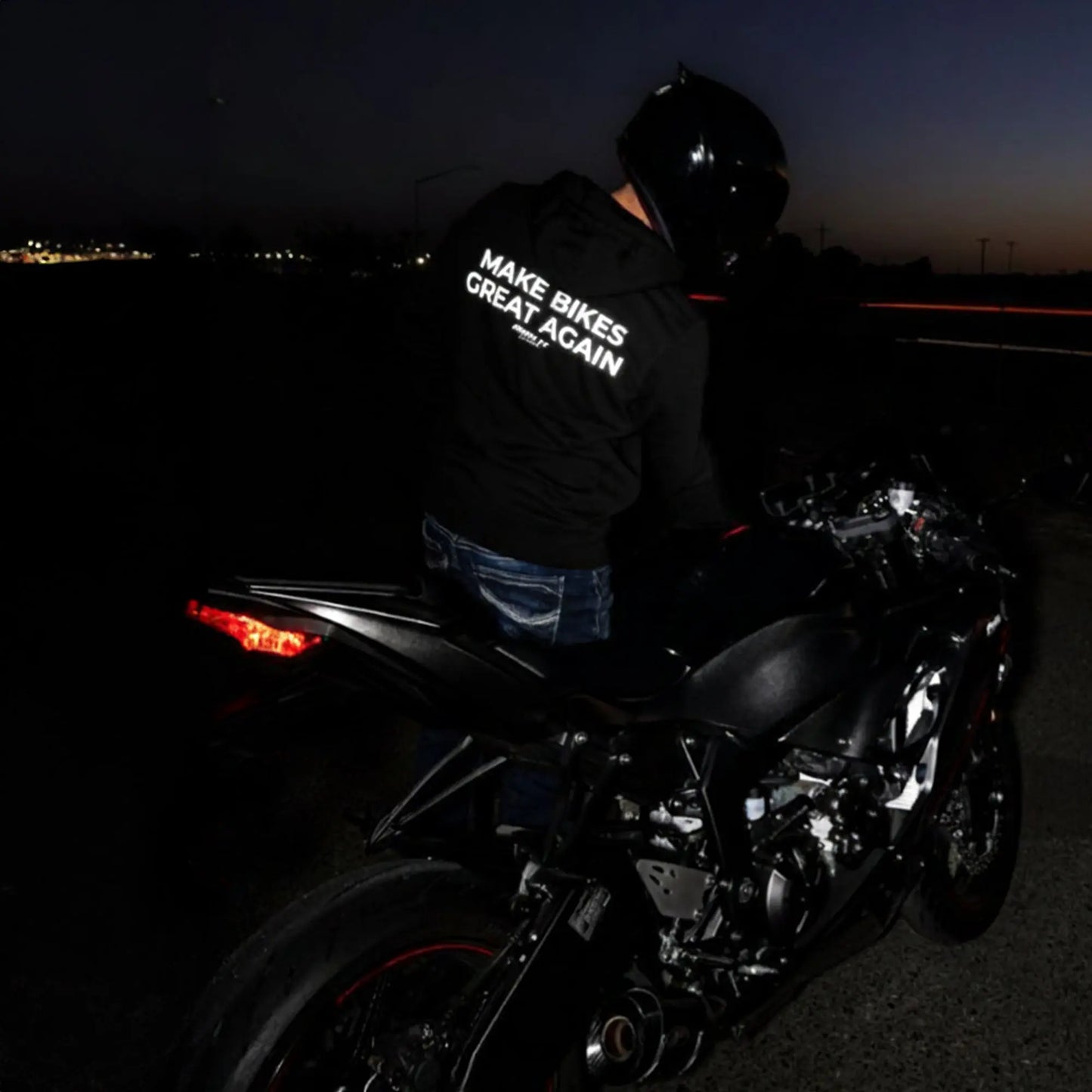 "MAKE BIKES GREAT AGAIN" Hoodie RunIt!