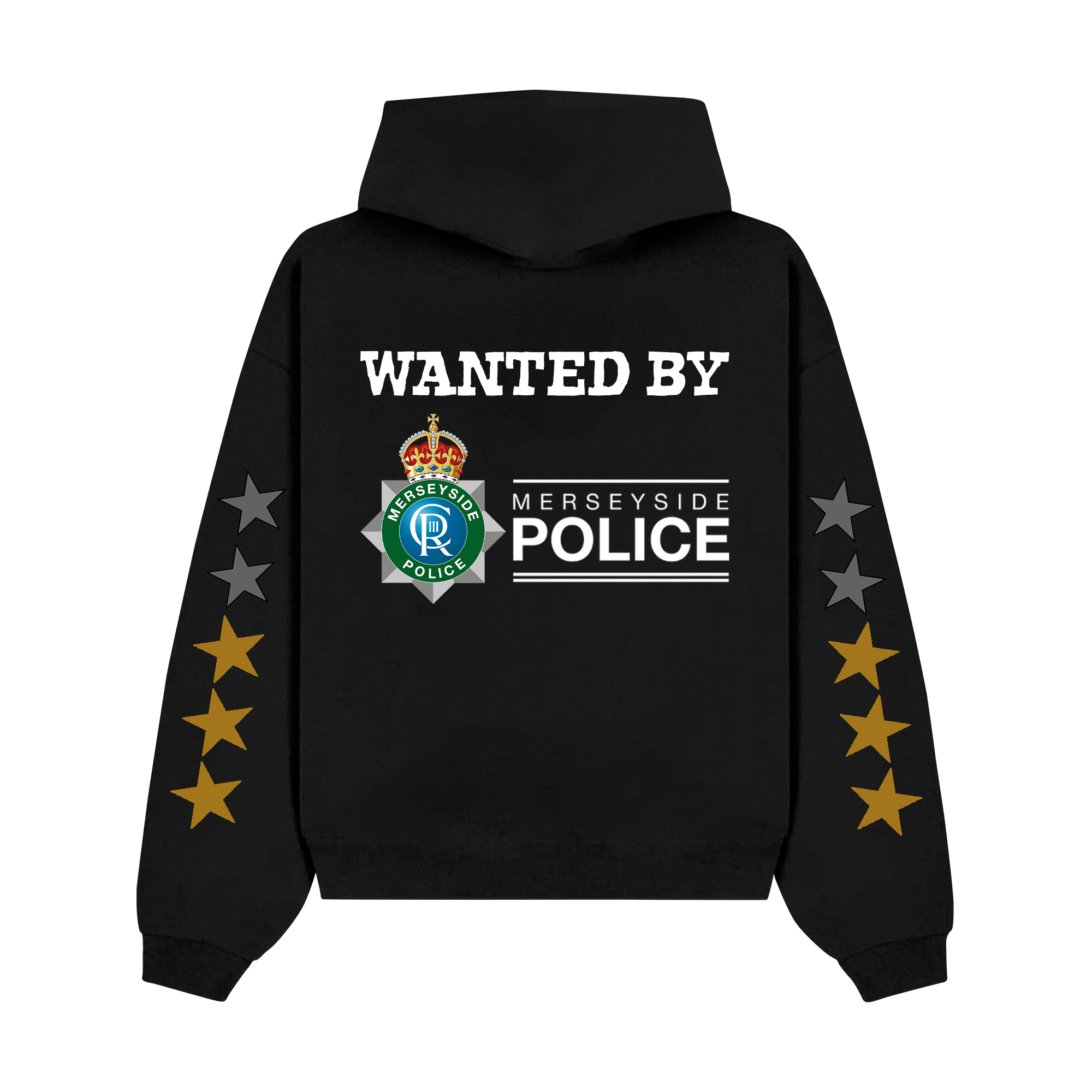 "Wanted by Merseyside Police" Hoodie