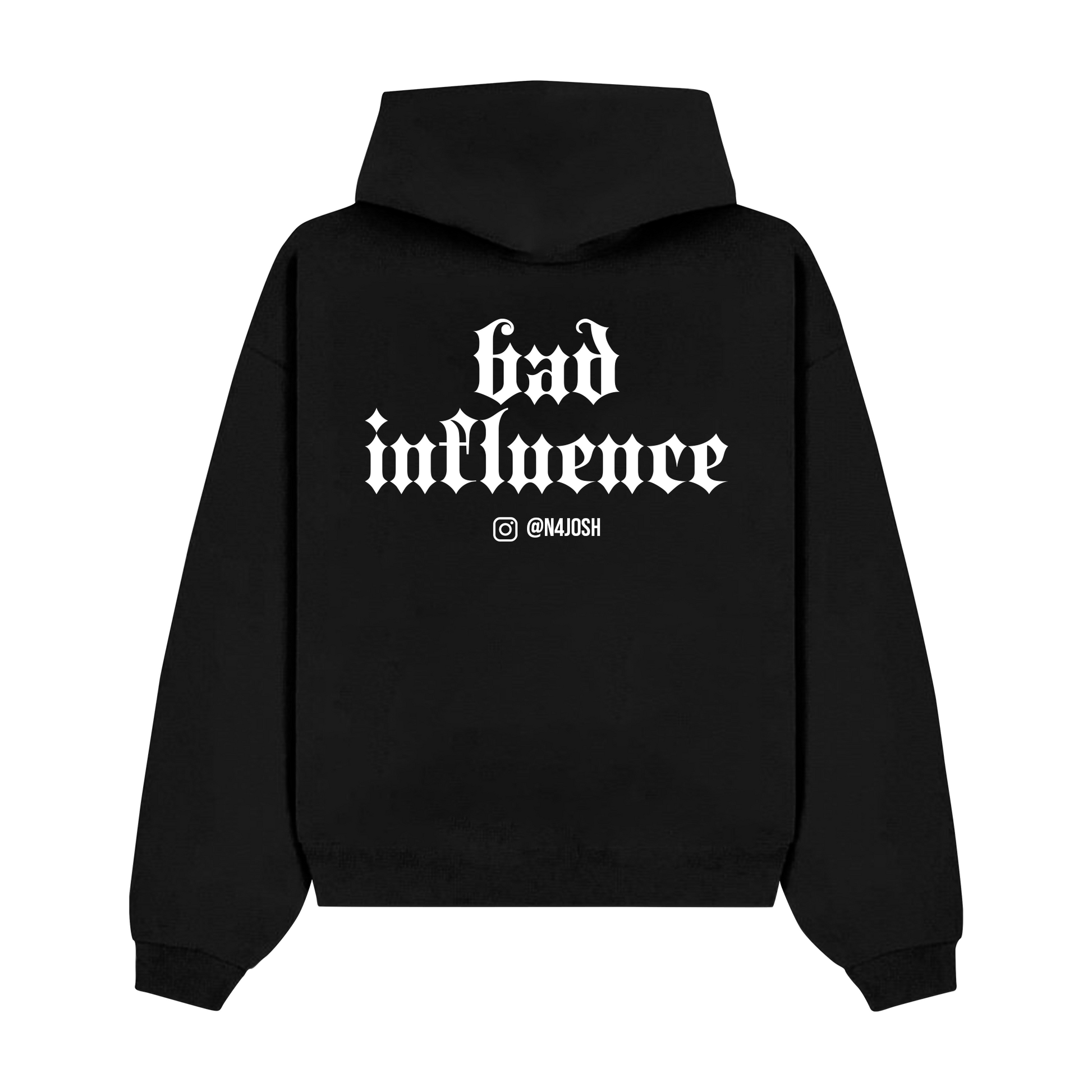 "BAD INFLUENCE" Custom Hoodie RunIt!